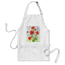 Delantal de las "amapolas"