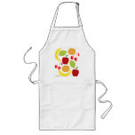 delantal de las frutas del estilo 50s delantales