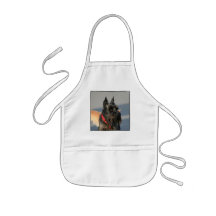 Delantal de los niños de Terrier del escocés