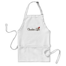 Delantal del amante del chocolate