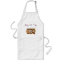 Delantal del Bbq de "rey Of The BBQ"