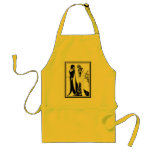 Delantal del Bbq: Ejemplo de Aubrey Beardsley