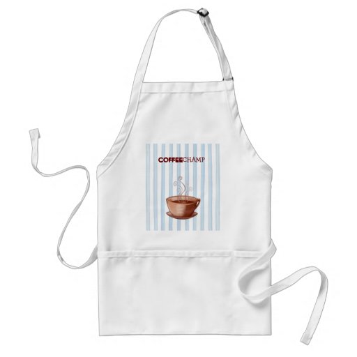 Delantal del campeón de la taza de café
