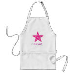 Delantal del cocinero de la estrella