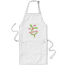 Delantal del día de fiesta del navidad