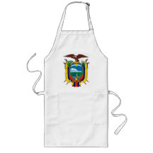 Delantal del escudo de armas de Ecuador
