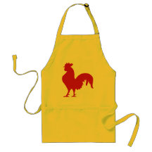 Delantal del gallo
