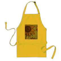 Delantal del girasol