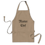 Delantal del maestro cocinero