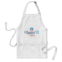 Delantal del navidad de Obama 2012