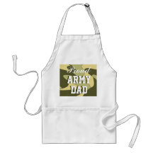DELANTAL DEL PAPÁ DEL EJÉRCITO