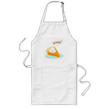 Delantal del pastel de calabaza