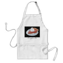 Delantal del pastel de calabaza