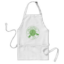 Delantal del té del Ginseng