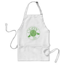 Delantal del té verde