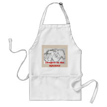 ¡Delantal "dragón del xav-Dragón en la cocina"!