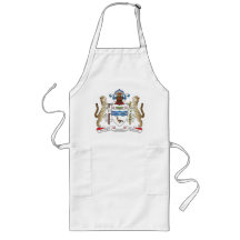 Delantal guyanés del escudo de armas