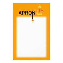 ¡DELANTAL PARA ARRIBA! EFECTOS DE ESCRITORIO PAPELERIA DE DISEÑO
