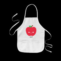 Delantal sonriente de Apple delantales
