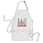Delantales principales del Bbq