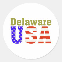 ¡Delaware los E.E.U.U.! Pegatina