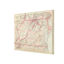 Delaware, Maryland, Virginia, Virginia Occidental Lona Estirada Galerias