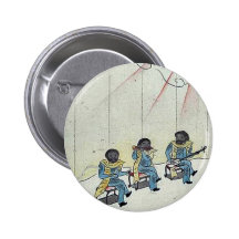Delegación Ukiyoe de Perrys del comodoro Pin