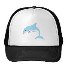 Delfín del bebé gorras de camionero