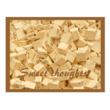 Delice del turrón tarjeta postal
