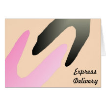 Delivry expreso - siga su entusiasmo tarjeta