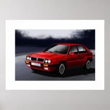 Delta Integrale 8V de Lancia Posters