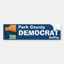 Dem de ParkCo - Guffey Etiqueta De Parachoque