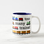 Demasiada taza de los trenes