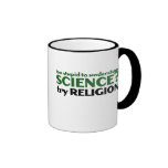 Demasiado estúpido para la ciencia tazas de café