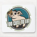 Demasiado lindo comer el cerdo tapetes de ratones