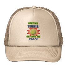 Déme el tenis o déme la muerte gorros  
