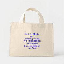 "Déme la libertad, o… por lo menos déme" el bolso Bolsa