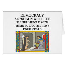 DEMOCRACIA para usted Felicitacion