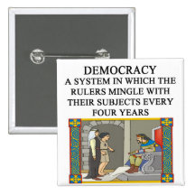 DEMOCRACIA para usted Pins