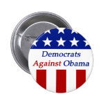 Demócratas contra Obama Pin