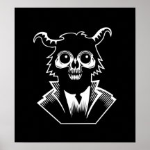 Demonio del mono impresiones