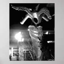 Demonio - impresión de la bella arte posters