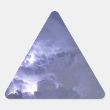 Demostración ligera calcomanía de trianguladas