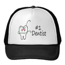 Dentista #1 gorras de camionero