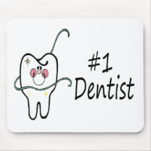 Dentista #1 tapete de raton