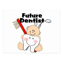 Dentista futuro tarjetas postales