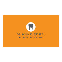 Dentista, tarjeta de visita gris dental con el log