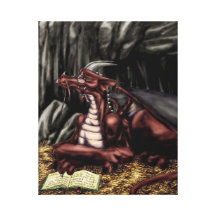 Dentro de la guarida del dragón impresion de lienzo