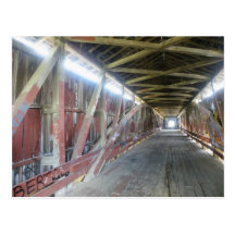 Dentro del puente viejo postales