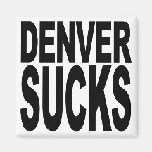 Denver chupa imán de frigorifico